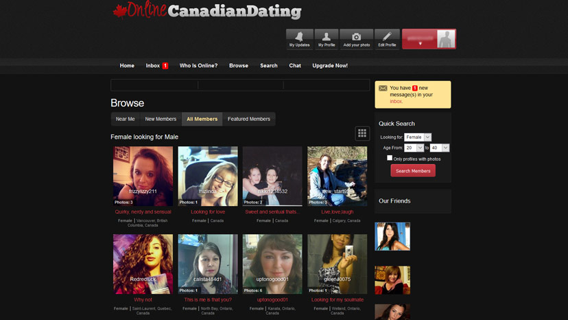 Kostenlose online-dating-sites für kanada